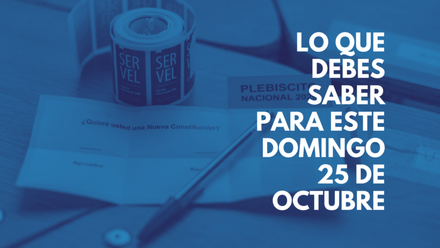 Plebiscito 25 octubre