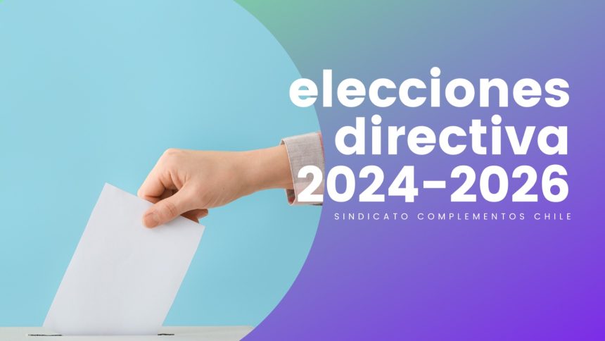 Convocatoria a Elecciones de Directiva 2024-2026